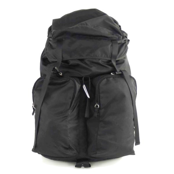 42291 1 Prada Nylon Rucksack Black