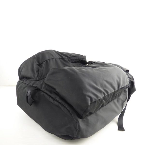 42291 3 Prada Nylon Rucksack Black