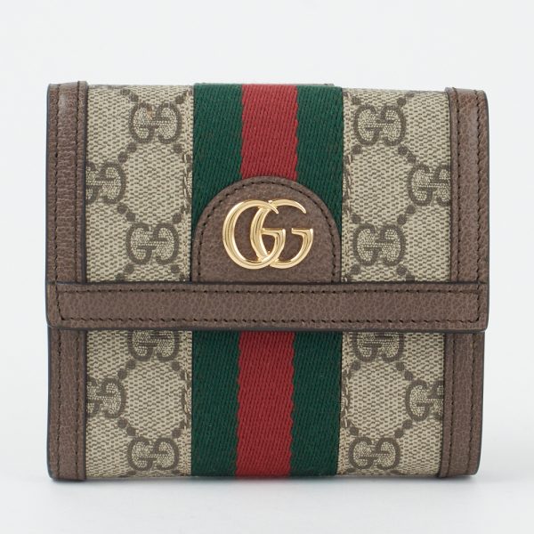 42307914 Gucci Fold Wallet Brown