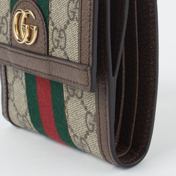 42307914h Gucci Fold Wallet Brown