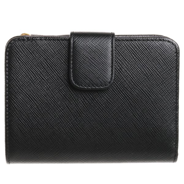 42314257c PRADA Fold Wallet Black