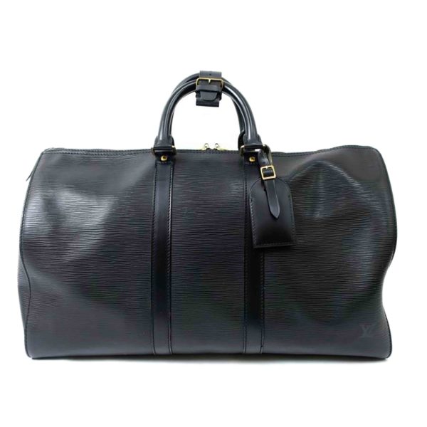 42321 1 Louis Vuitton Keybol 45 Epi Bag Black