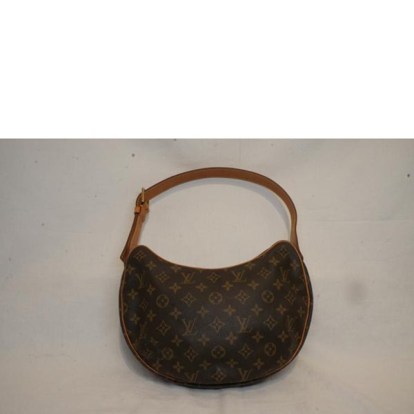 42406 2 Louis Vuitton Croissant MM Shoulder Bag Monogram