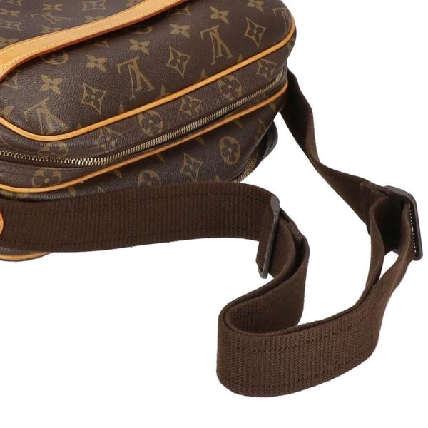 42418 4 Louis Vuitton Reporter PM Monogram Bag Brown