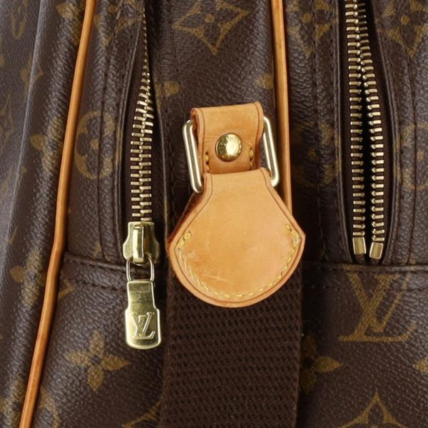 42418 9 Louis Vuitton Reporter PM Monogram Bag Brown