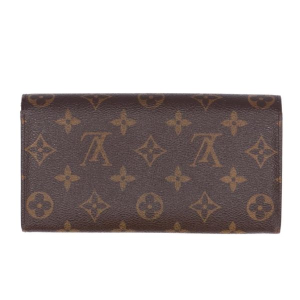 42482 2 Louis Vuitton Portefeuille Sarah Monogram Leopard Print Wallet