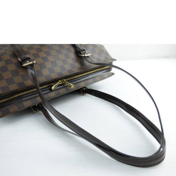 42482 4 Louis Vuitton Chelsea Damier Ebene Tote Bag Brown