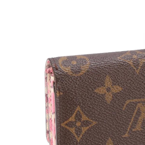 42482 7 Louis Vuitton Portefeuille Sarah Monogram Leopard Print Wallet