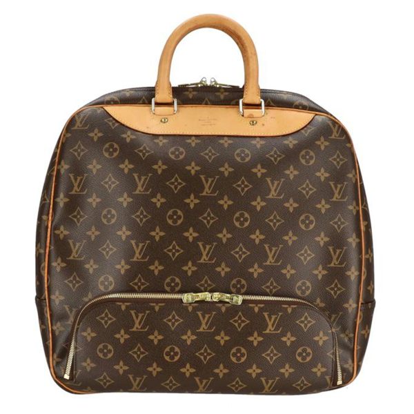 42543 1 Louis Vuitton Monogram Evasion Hand Bag Brown