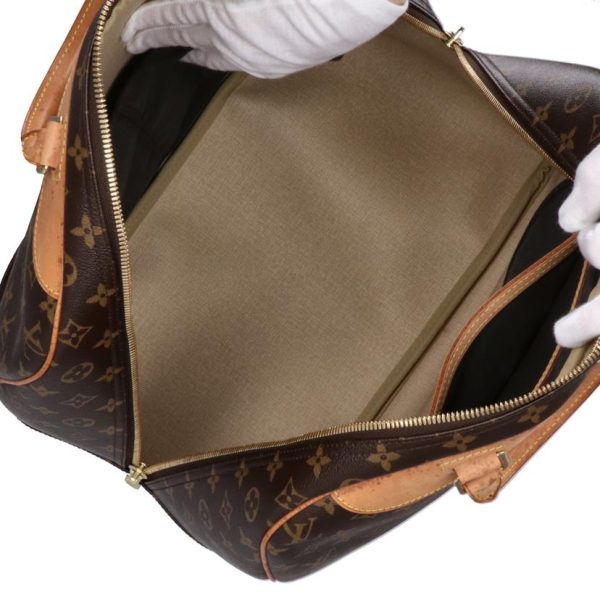 42543 5 Louis Vuitton Monogram Evasion Hand Bag Brown