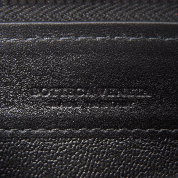 42653479c Bottega Veneta Long Wallet Intrecciato Black