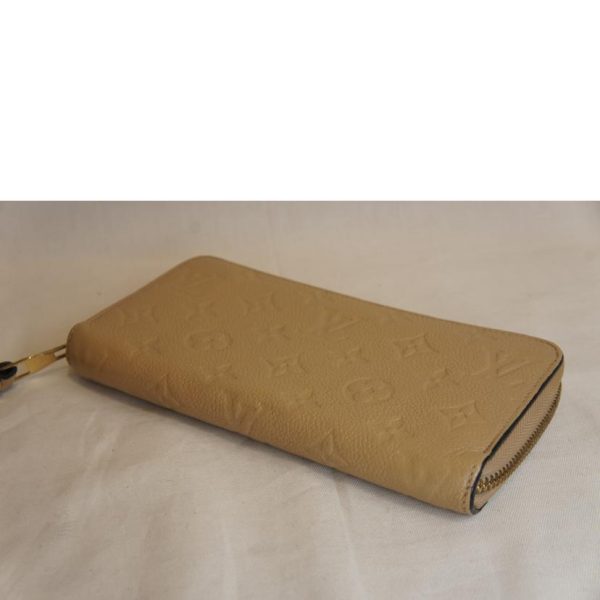 42727 3 Louis Vuitton Zippy Wallet Empreinte Beige