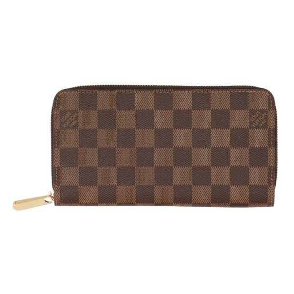 42737 1 Louis Vuitton Zippy Wallet Round Zip Damier Ebene