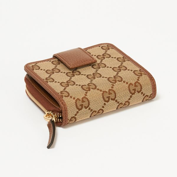 42793670e Gucci Fold Wallet Outlet Brown