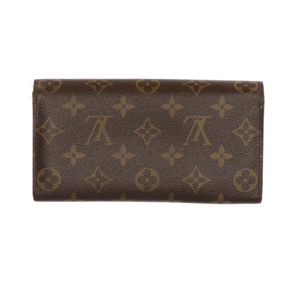 42857 2 Louis Vuitton Sarah Monogram Wallet Brown