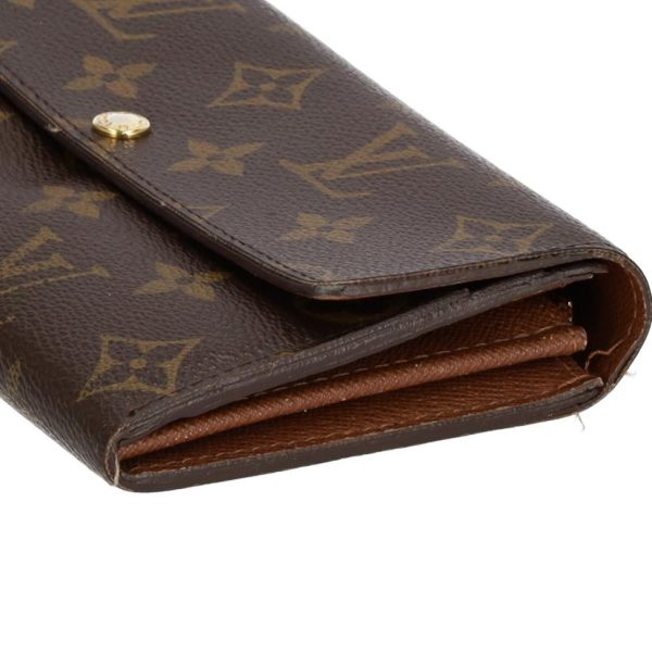 42857 7 Louis Vuitton Sarah Monogram Wallet Brown