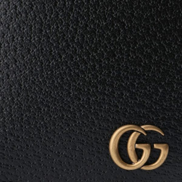 428740dj20t1000 3 GUCCI Wallet Gg Marmont Bifold Long Wallet Black