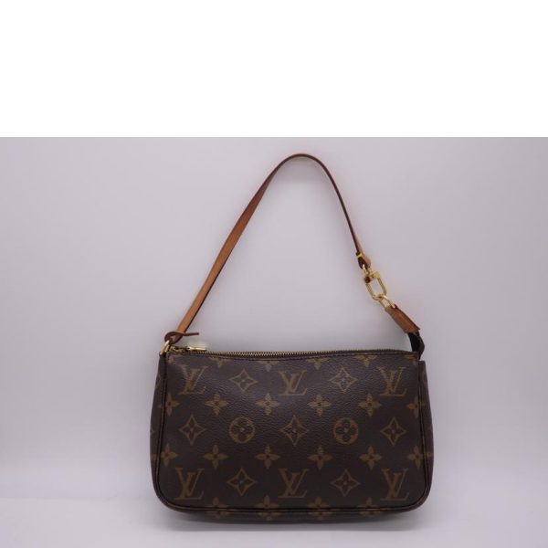 42941 2 Louis Vuitton Monogram Accessoire Pochette Brown