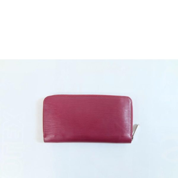 42952 2 Louis Vuitton Zippy Wallet Epi Wallet Fuchsia