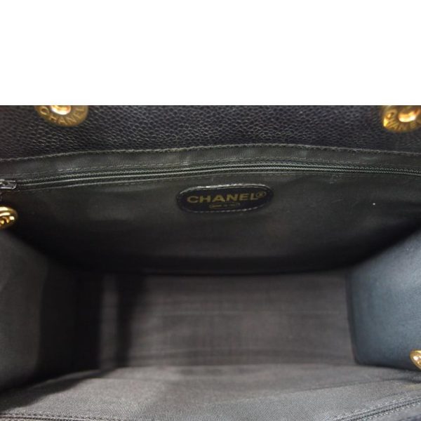 43161 5 Chanel Caviar Tote Black