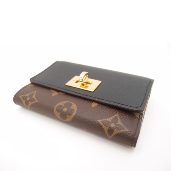 43191 3 Louis Vuitton Portefeuil Victorine Monogram Wallet Noir