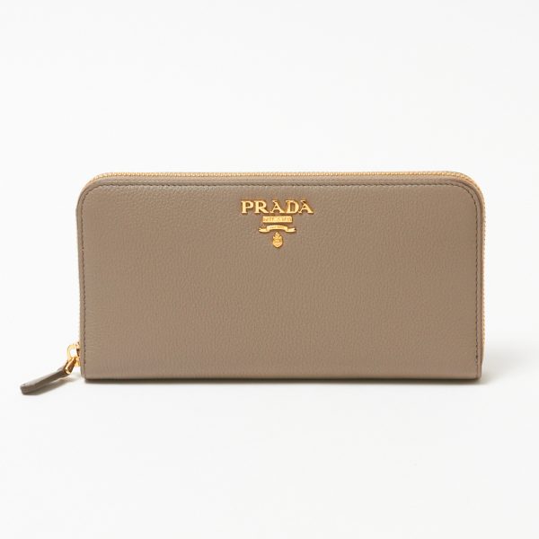 43227600 Prada long wallet DAINO COLOR Gray