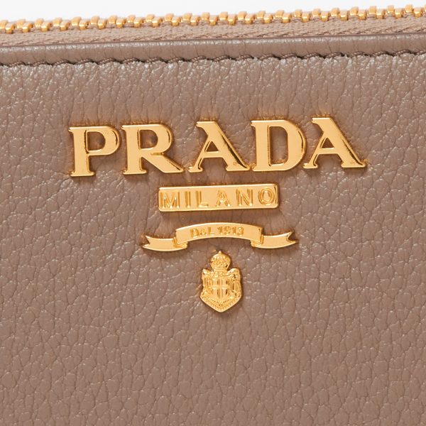 43227600a Prada long wallet DAINO COLOR Gray