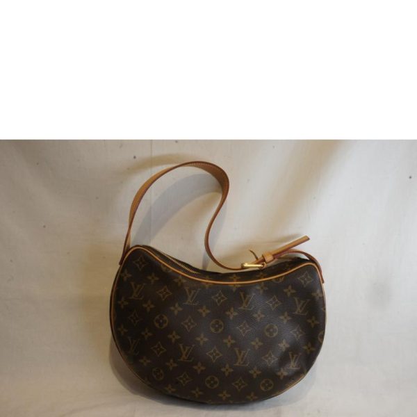 43229 2 Louis Vuitton Croissant MM Shoulder Bag Monogram