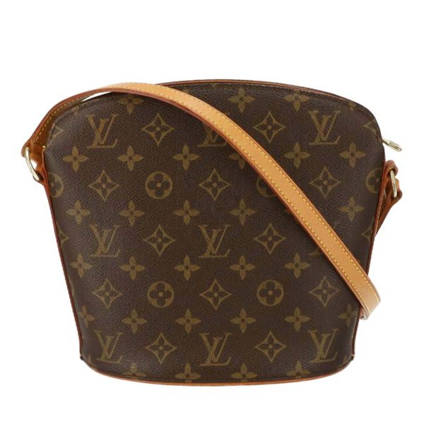 43281 1 Louis Vuitton Drouot Bag Brown