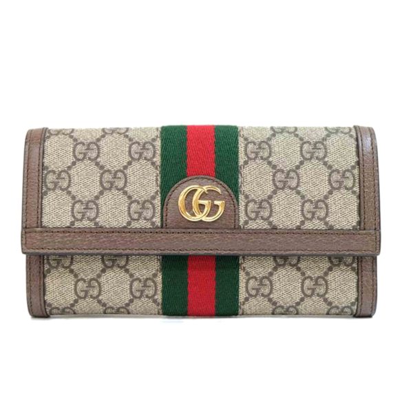 43287 1 GUCCI Ophidia GG Continental Wallet