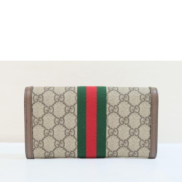 43287 2 GUCCI Ophidia GG Continental Wallet