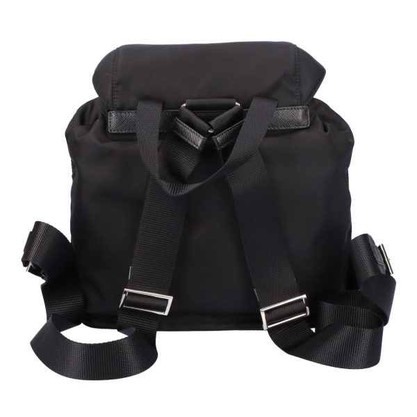 43305674a PRADA Bag Rucksack Black Backpack NERO