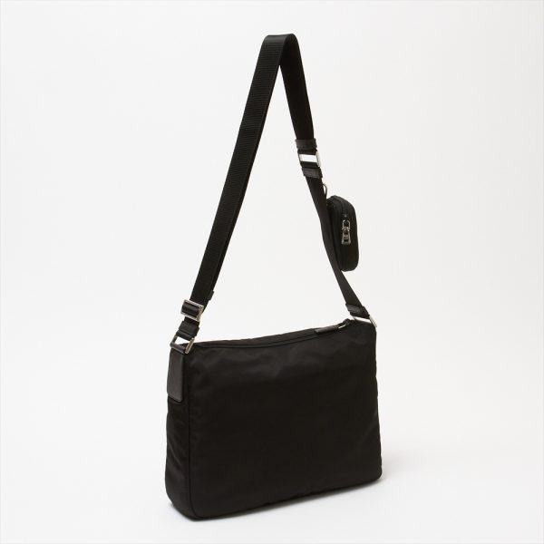 43324712b Prada Shoulder Bag VELA NERO Black