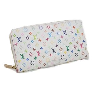 433258 01 Louis Vuitton Pochette Cle Bicolor Empreint