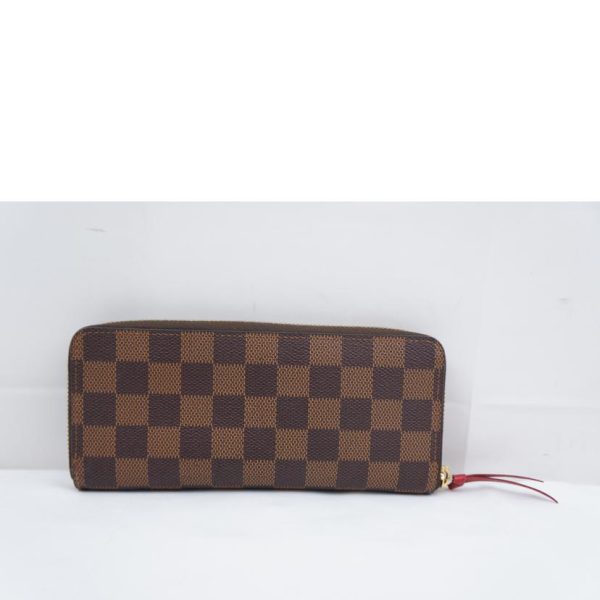 43339 2 Louis Vuitton Portefeuil Clemence Damier Wallet Sleaze