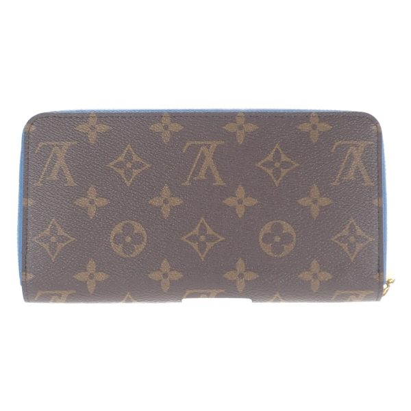 434207 02 Louis Vuitton Zippy Round Zipper Long Wallet Blue