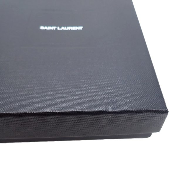 434295 08 Saint Laurent Monogram Bifold Wallet Black