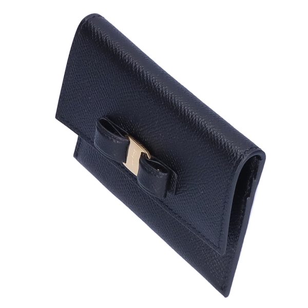 43537464c Ferragamo Card Case Black