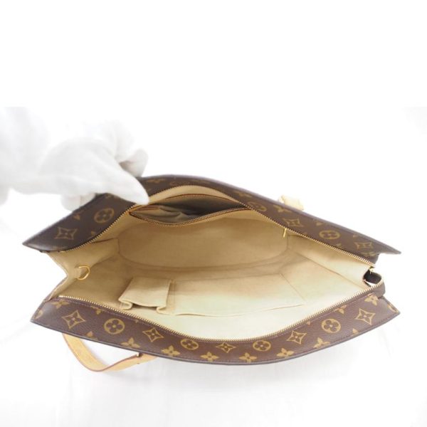 43557 8 Louis Vuitton Babylon Monogram Tote Bag Brown