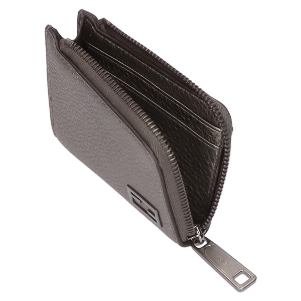 43573189c FENDI Coin Purse Coin Case Gray