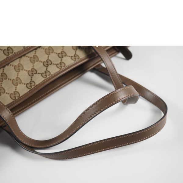 43588 3 Gucci GG Canvas 2Way Tote Bag