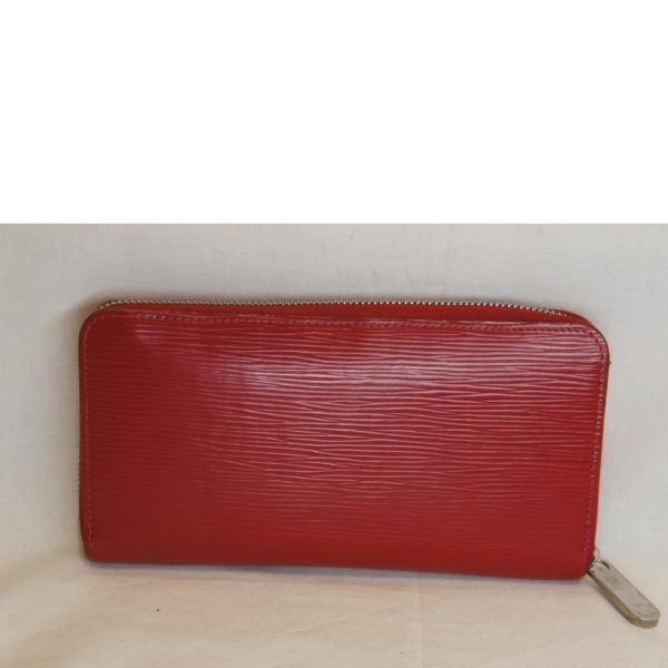 43632 2 Louis Vuitton Zippy Epi Wallet Red