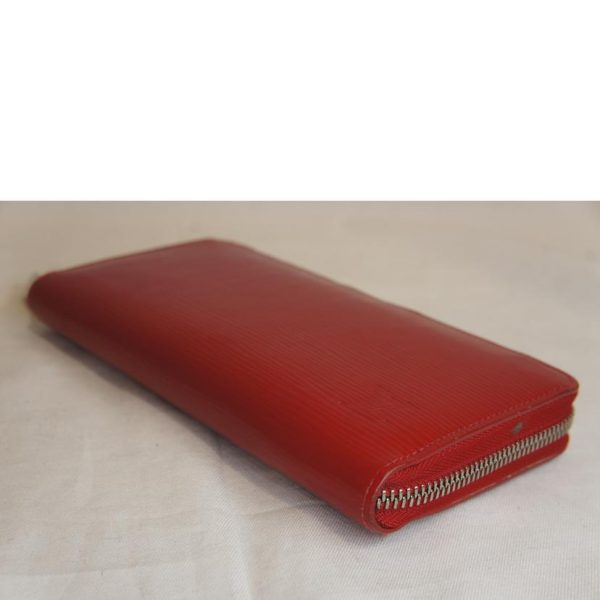 43632 3 Louis Vuitton Zippy Epi Wallet Red