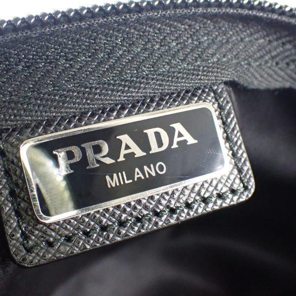 436472 08 Prada Pouch Nylon Black