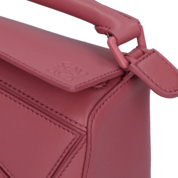 43650750d LOEWE 2WAY bag puzzle bag pink