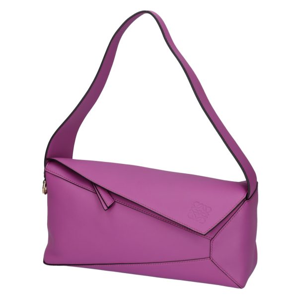 43650842 LOEWE 2WAY Bag Puzzle Bag A510J67X01 Purple Hobo Bag