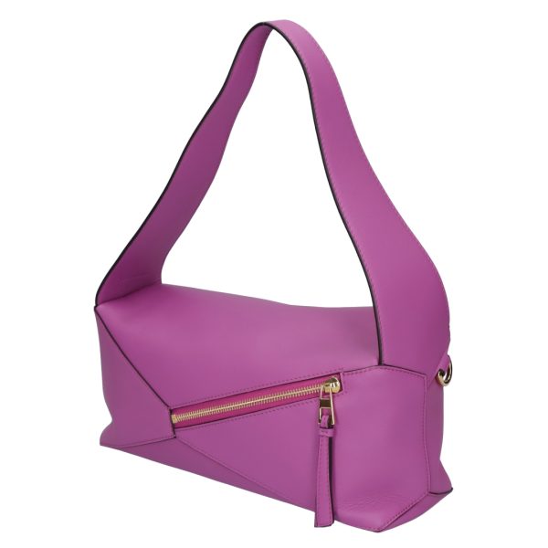 43650842a LOEWE 2WAY Bag Puzzle Bag A510J67X01 Purple Hobo Bag