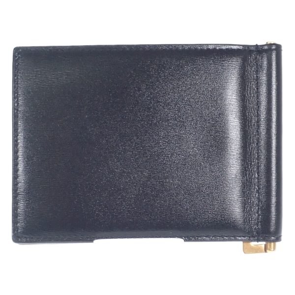 436682 03 Saint Laurent Cassandra Bill Clip Wallet Black