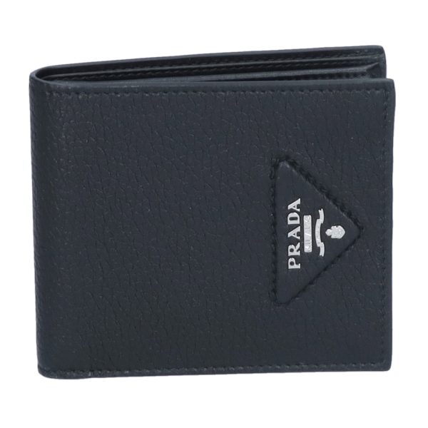 43672400 PRADA Fold Wallet Black