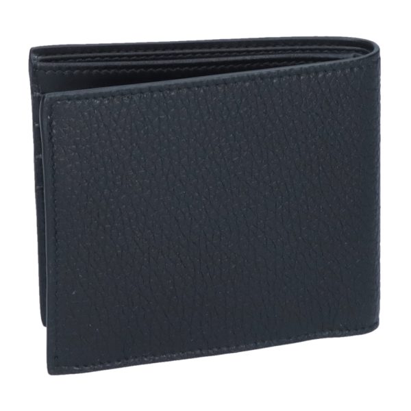 43672400a PRADA Fold Wallet Black